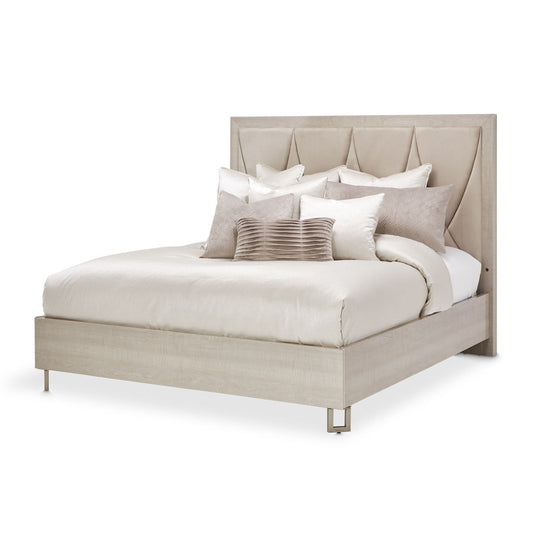 Marin - Panel Bed With Upholstery Frame