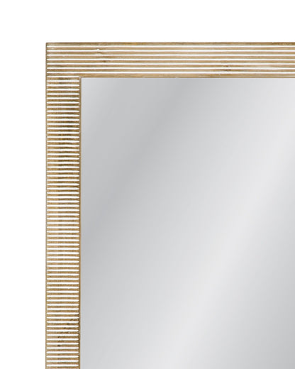 Brielle - Wall Mirror - Distressed White