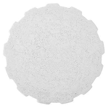 Jane - Outdoor Accent Table - White