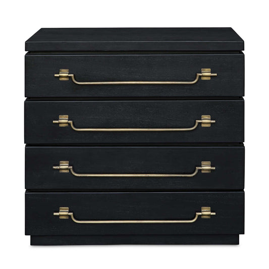 Halifax - Mahogany Accent Chest - Black