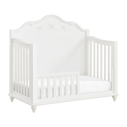 Alana - Crib With Guardrails - White