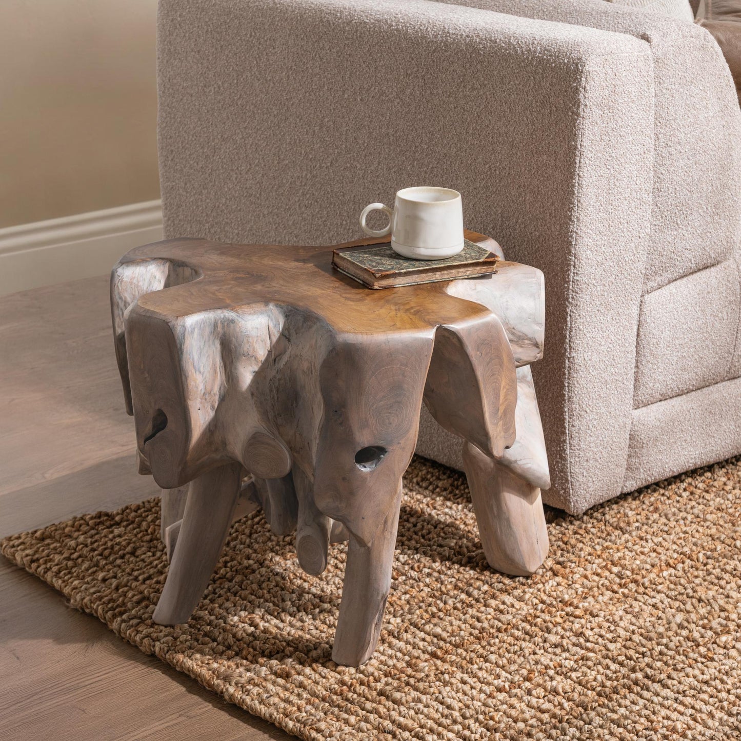 Cypress - Teak Root End Table
