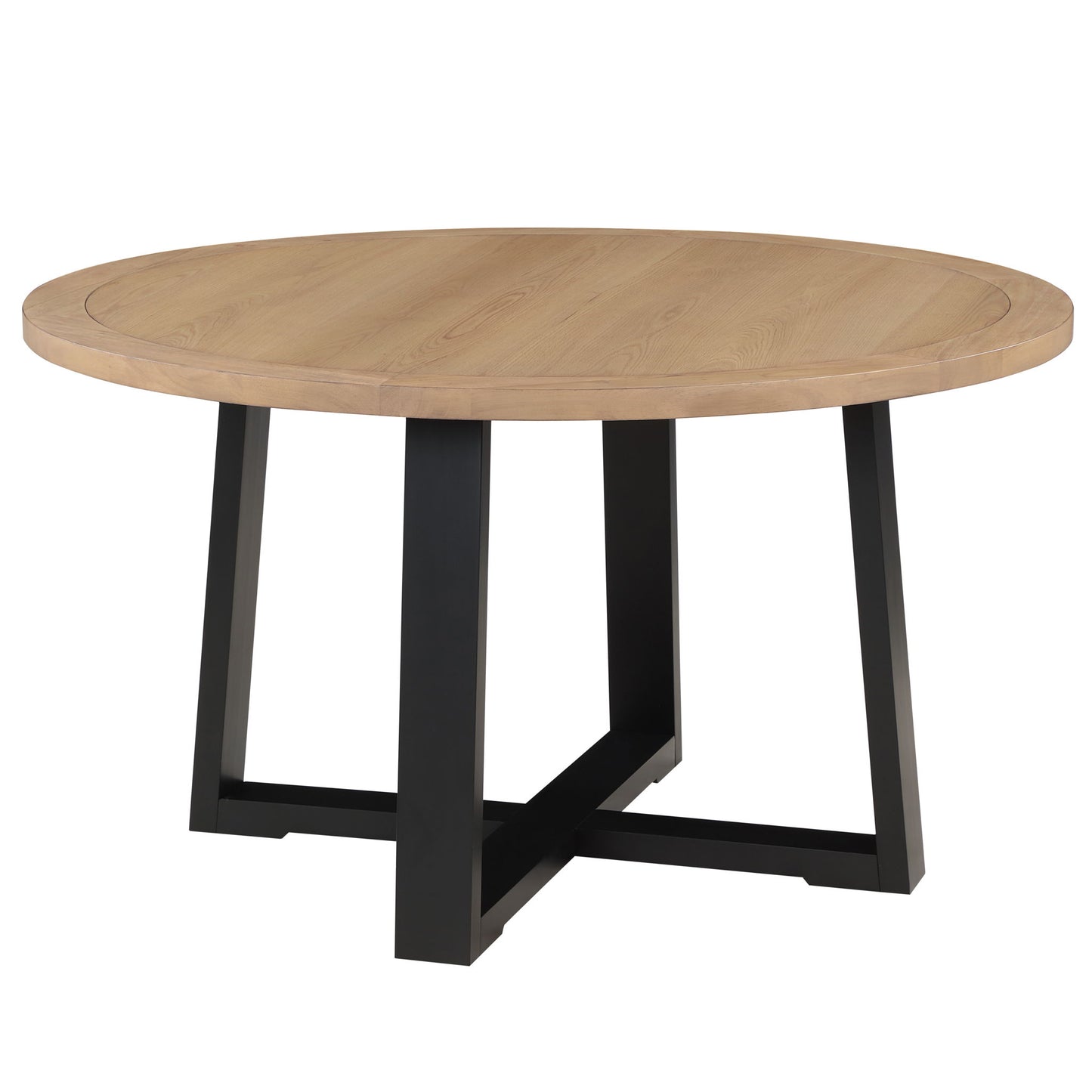 Magnolia - Round Dining Set With Two Tone Table