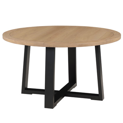 Magnolia - Round Dining Set With Two Tone Table
