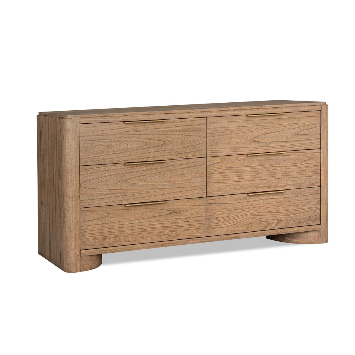 Alden - Dresser (6 Drawers, Jewelry Tray In Top Rsf Drawer, Felt Lined Top Drawers, Cedar Lined Bottom Drawers) - Stonewashed