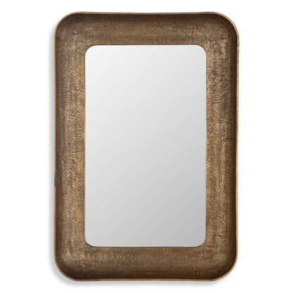 Alvaro - Antique Brass Mirror