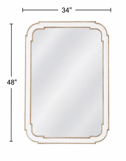 Sasha - Wall Mirror - White