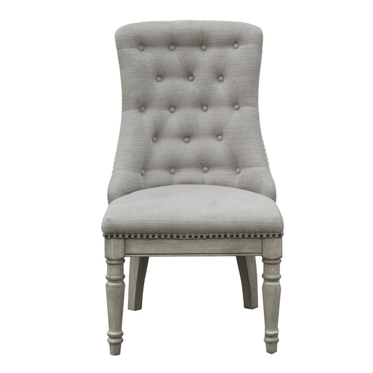 Madison Ridge - Host Chair (Set of 2) - Light Oak