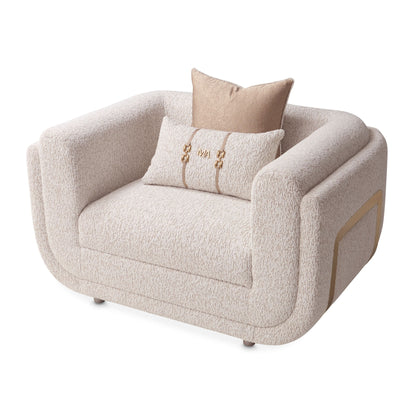 Savannah Breeze - Matching Chair - Cashmere / Gold