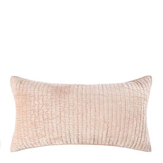 Bari - Velvet Sham - Nude
