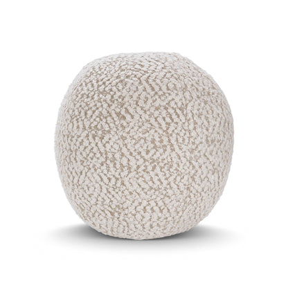 Villa Classics - Maris Round Pillow - Ivory / Natural