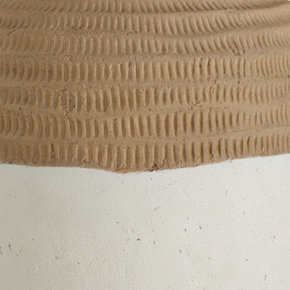 Bellaby - Terracotta Table Lamp - Brown / White
