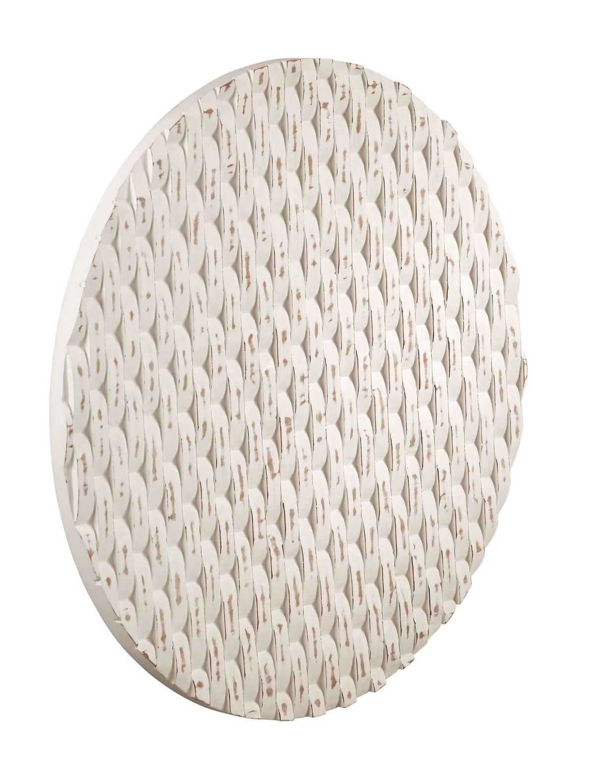 Inaya - Wall Art - Distressed White