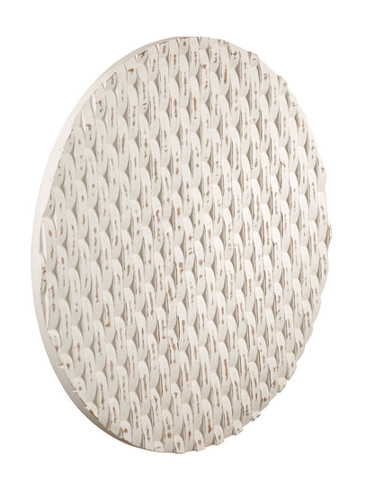 Inaya - Wall Art - Distressed White