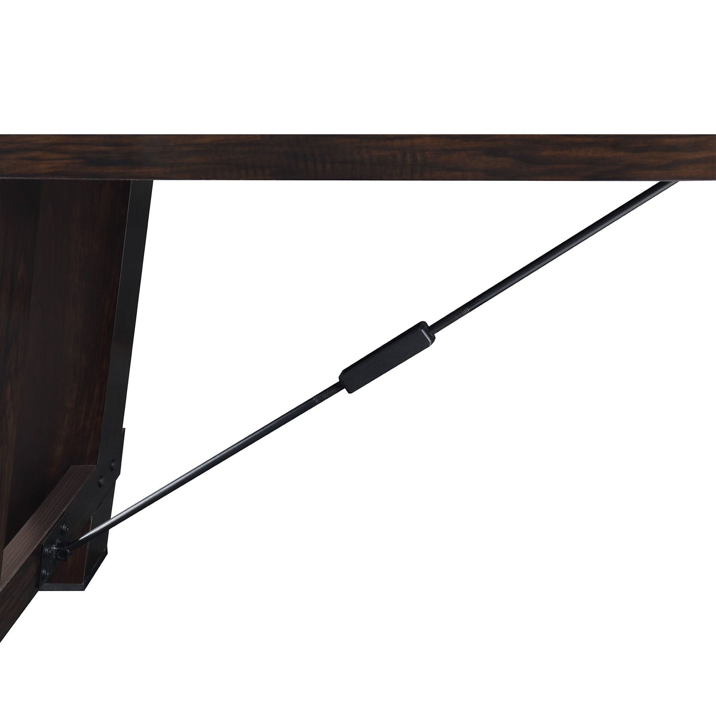 Titus - 108" Shuffleboard Table - Brown