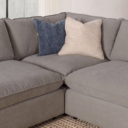 Caplan - 6 Piece Modular Sectional With Ottoman