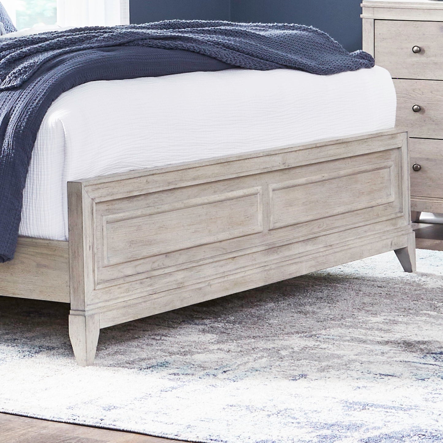 New Haven - Queen Panel Footboard - Sanctuary White