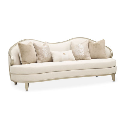 Camellia Field - Sofa - Cornsilk / Caramel