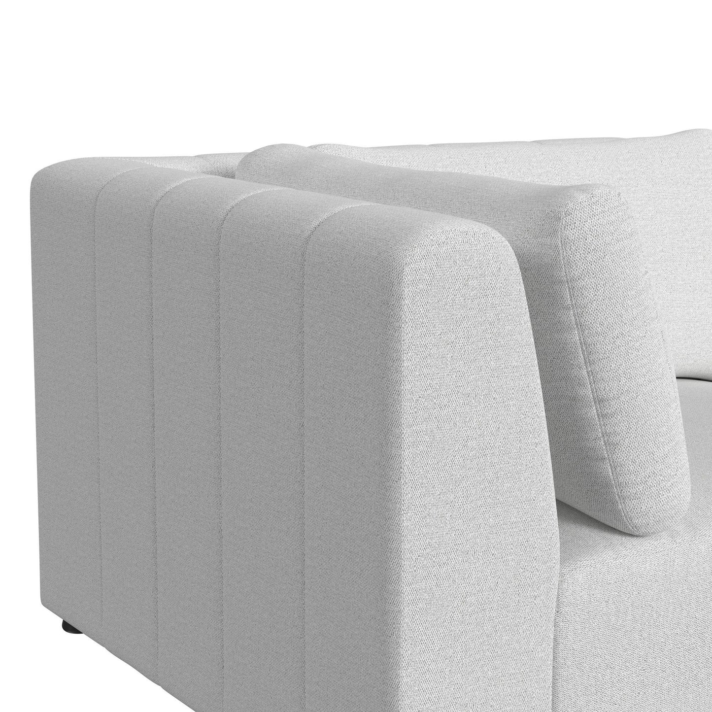 Zandara - 5 Piece Modular Set Sectional With Ottoman - Beige