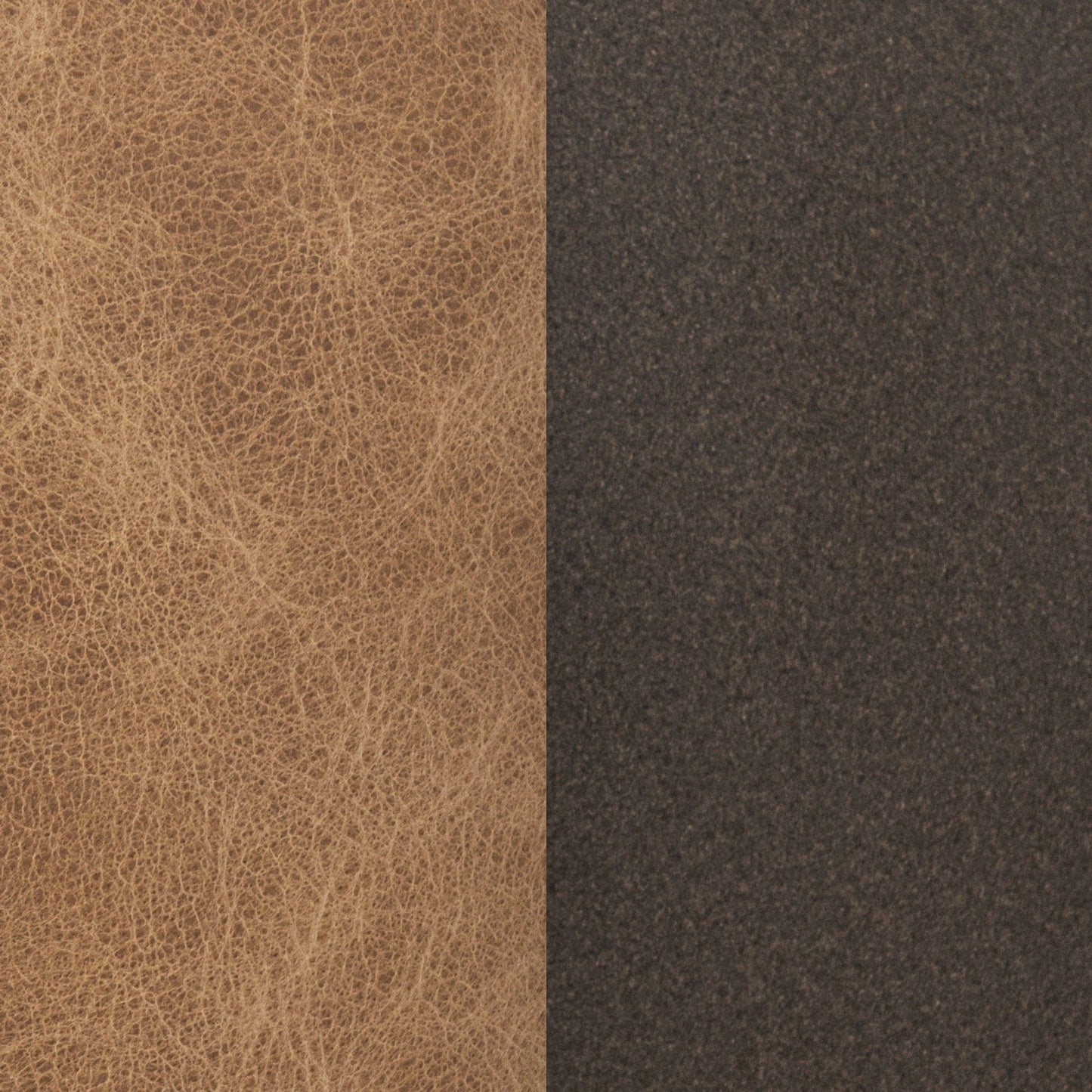 Clair - Leather Round Table