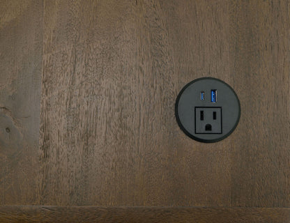 Tamesis - Desk - Barrel Brown