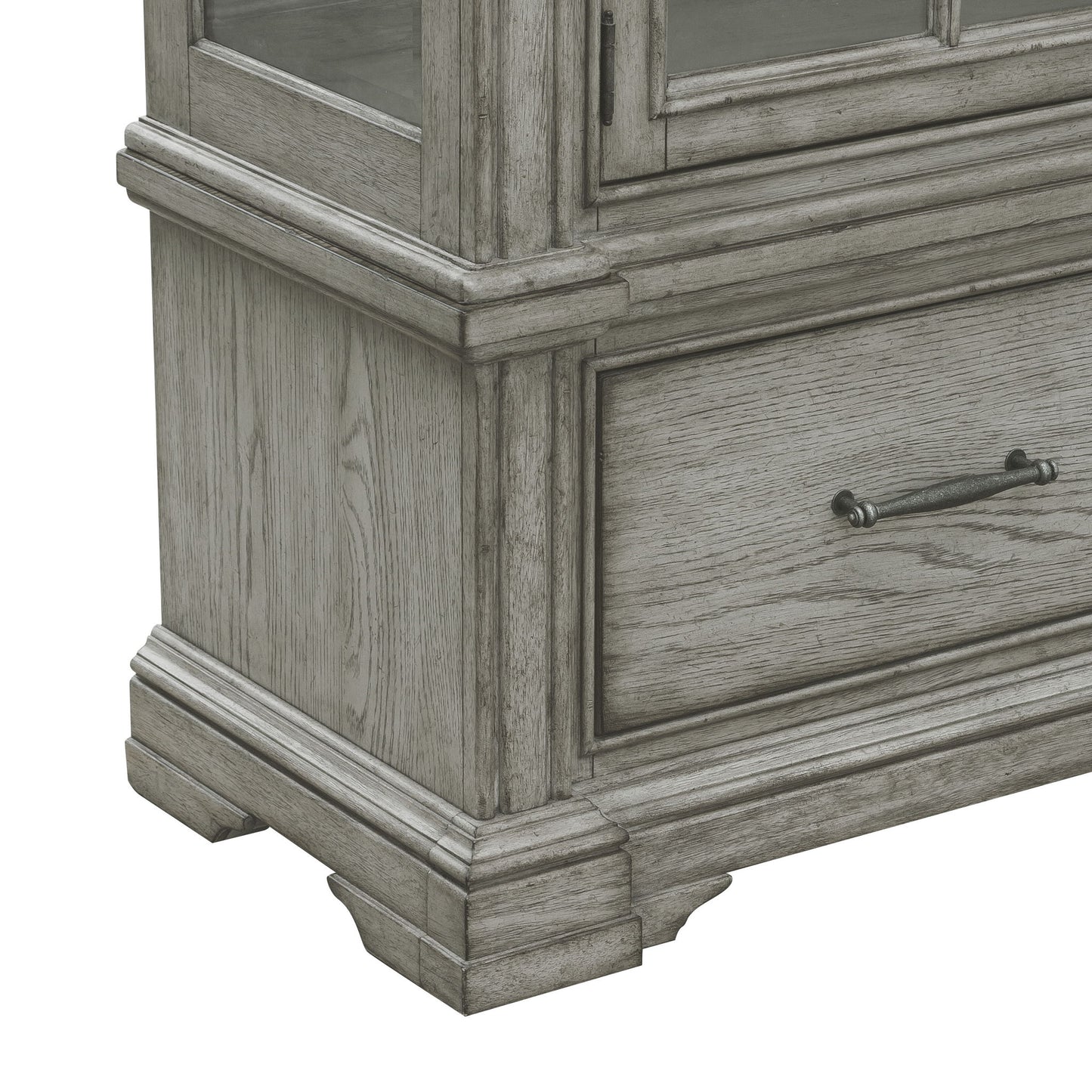 Madison Ridge - China Cabinet - Light Oak
