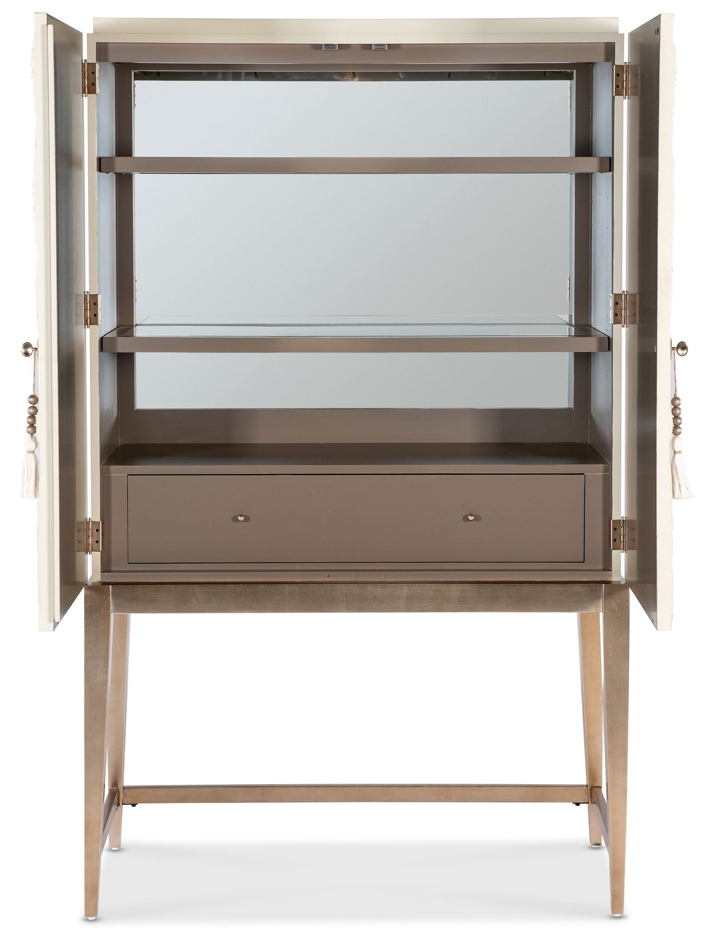 Melange - Dream Weaver Bar Cabinet - White