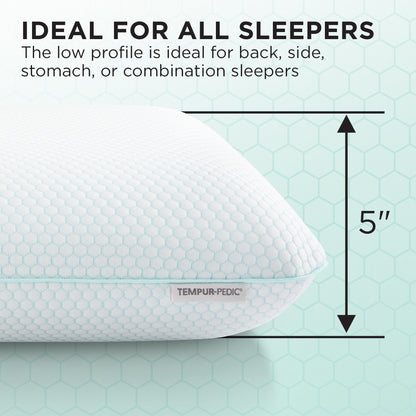Pillows - Tempur-Pedic Everyday Comfort Pillow - White