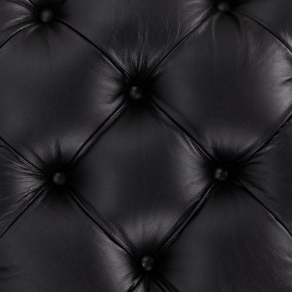 Briar - Square Ottoman - Midnight Raven