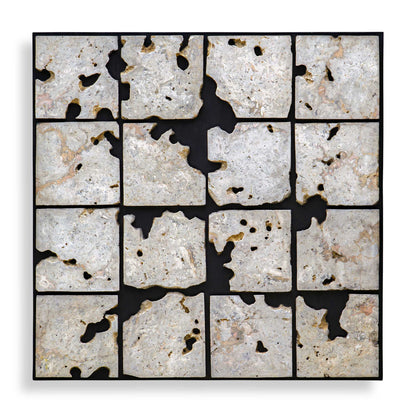 Uvalda - Stone Wall Decor - Black