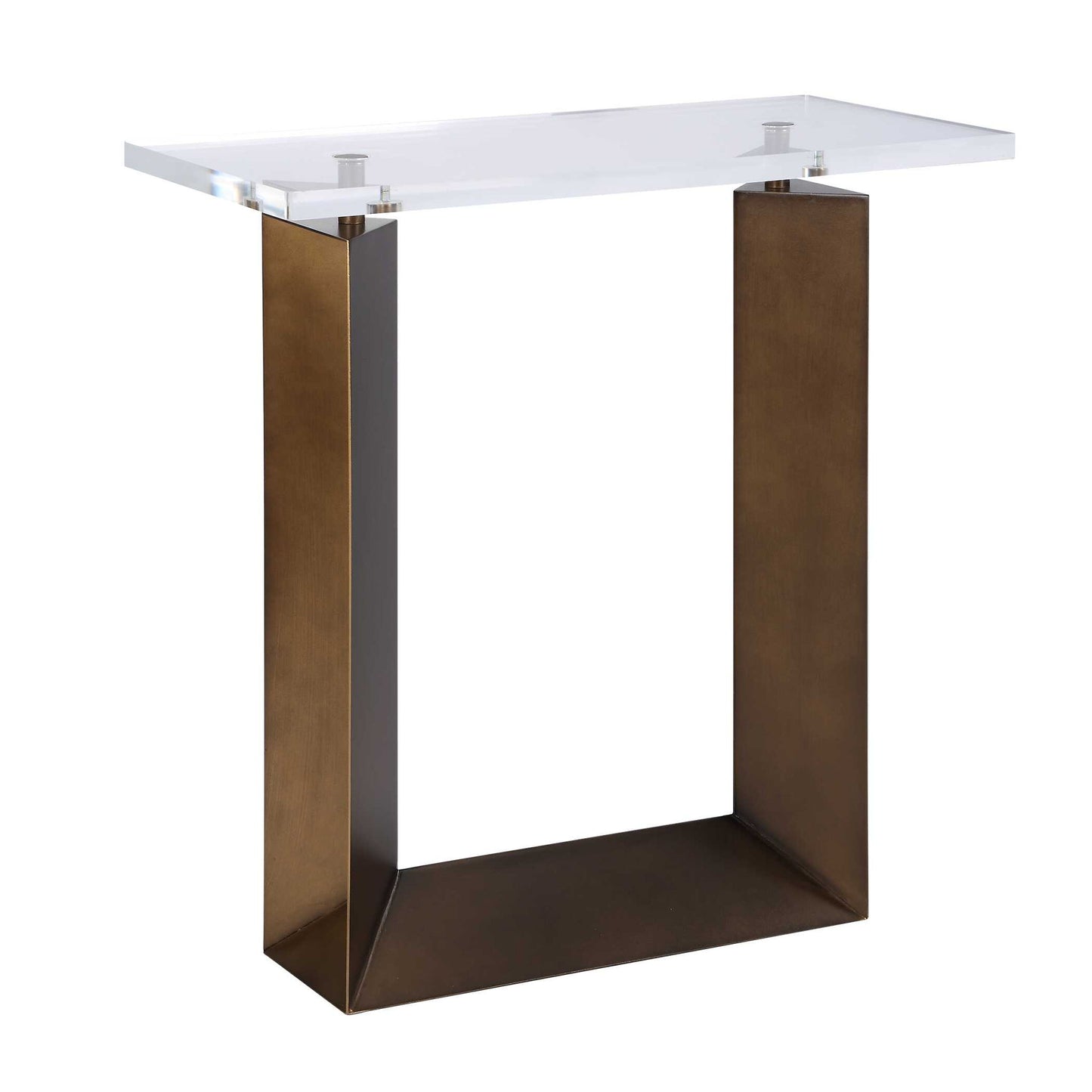 Mcelroy - Modern Side Table - Bronze