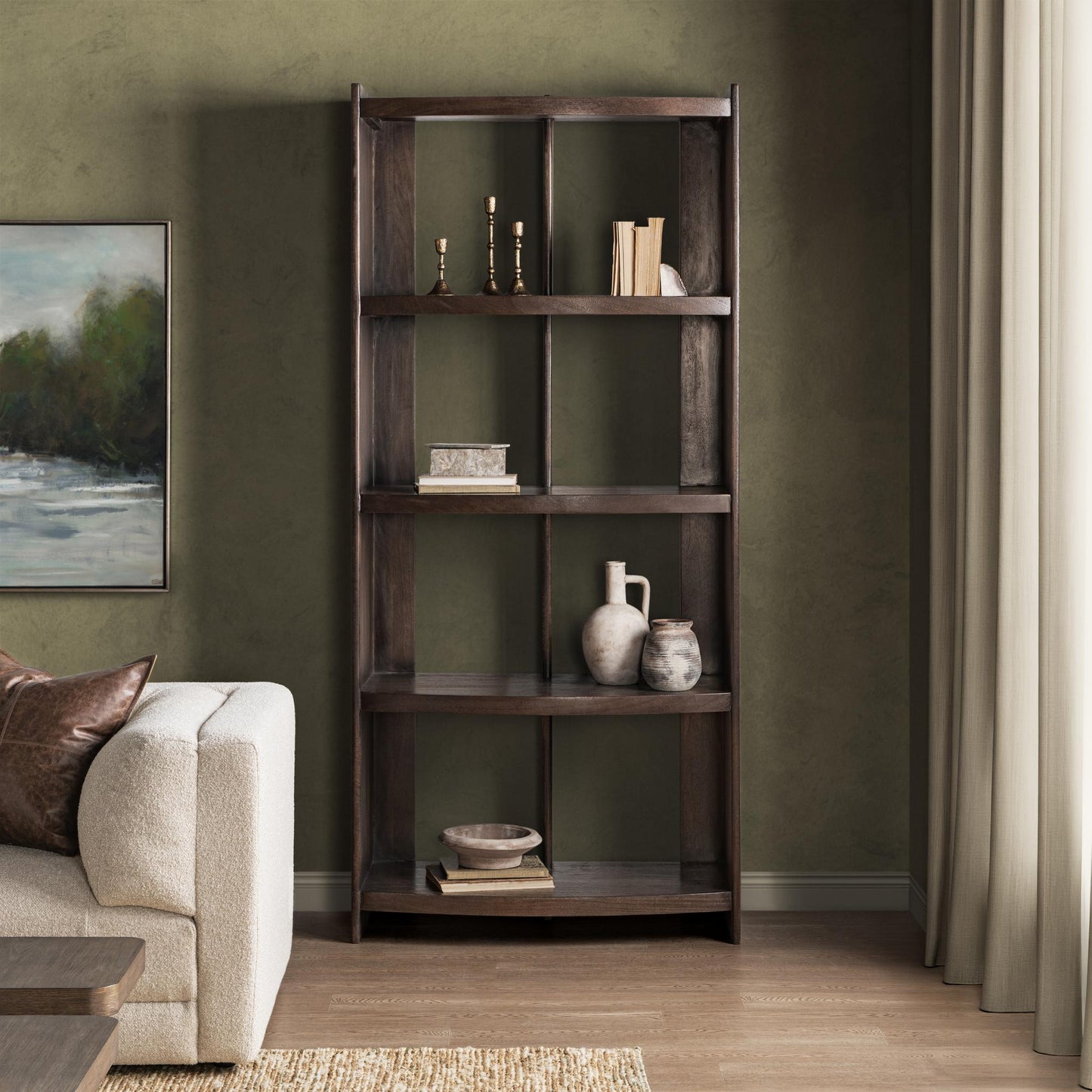 Kyra - Bookshelf - Cocoa Brown