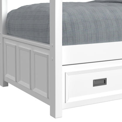 Hampton Kids - Bunk With Staircase And Trundle Bedroom Set
