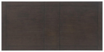 Caldwell - Complete Dining Table - Espresso