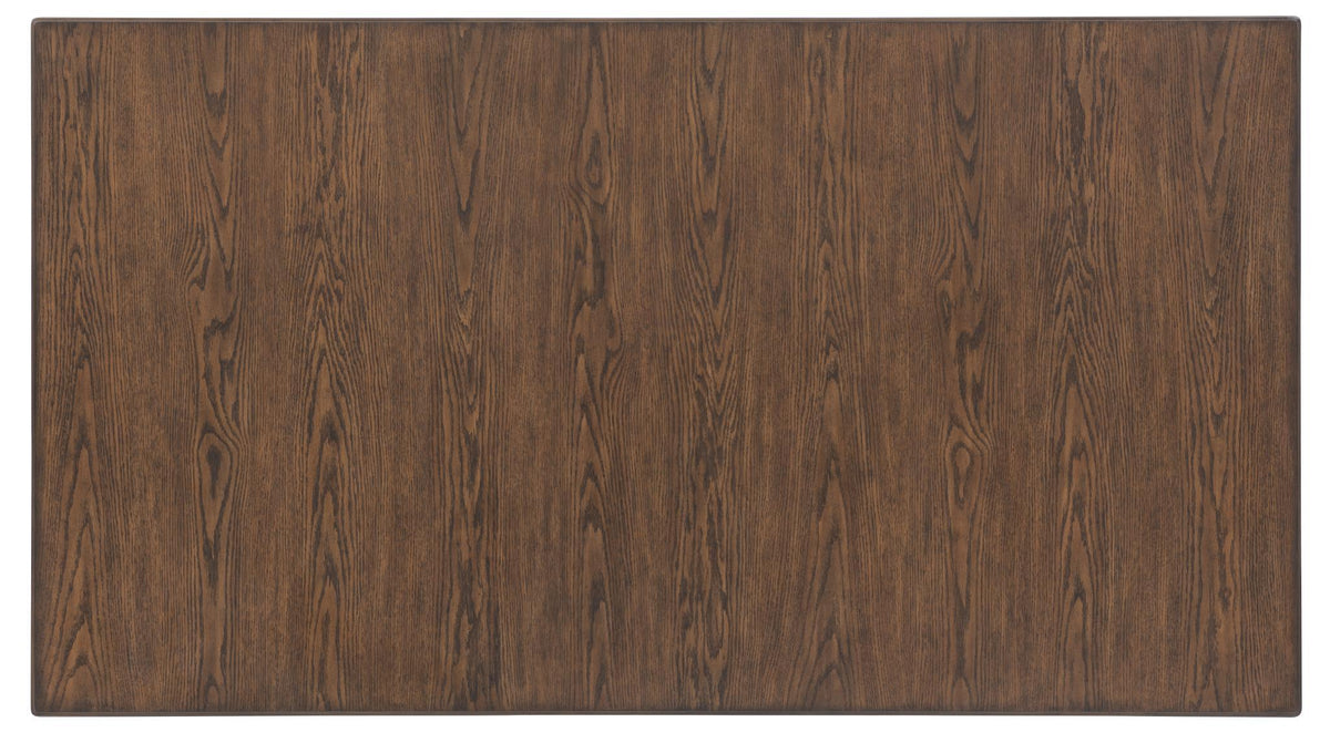 Langley - Complete Counter Height Table With Wine Storage - Fawn