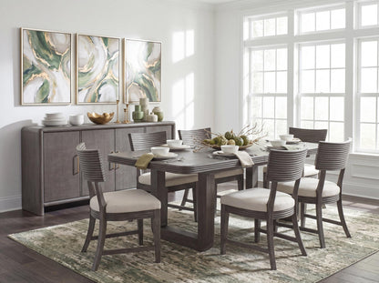 Maren - Double Pedestal Dining Table With Leaf