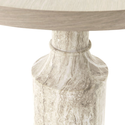 Lotus Bay - 40" Round Gathering Table - Sand