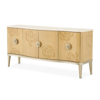 Camellia Field - Wood Sideboard
