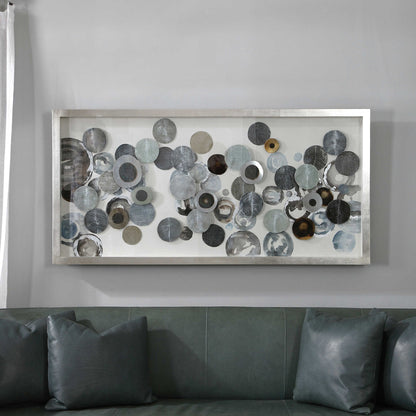 Kella - Modern Shadow Box - Blue