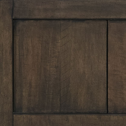 Thornwood Hills - One Sided Storage Rail - Rock Beaten Brown