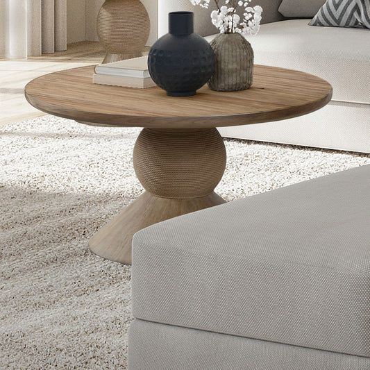 Briarcrest - Round Cocktail Table Top - Tobacco