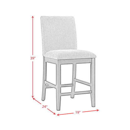 Wakefield - 5 Piece Counter Set (Table And 4 Chairs) - Espresso