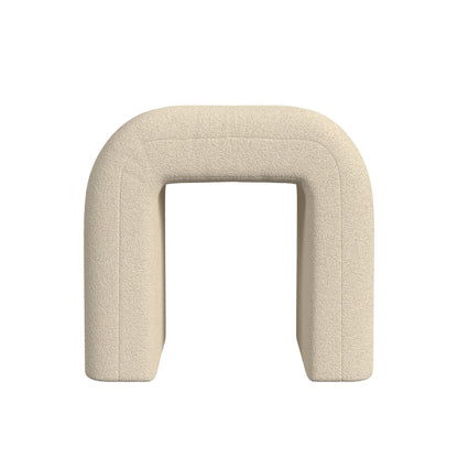 Seqouia - Bench With 2 Stools - Cream