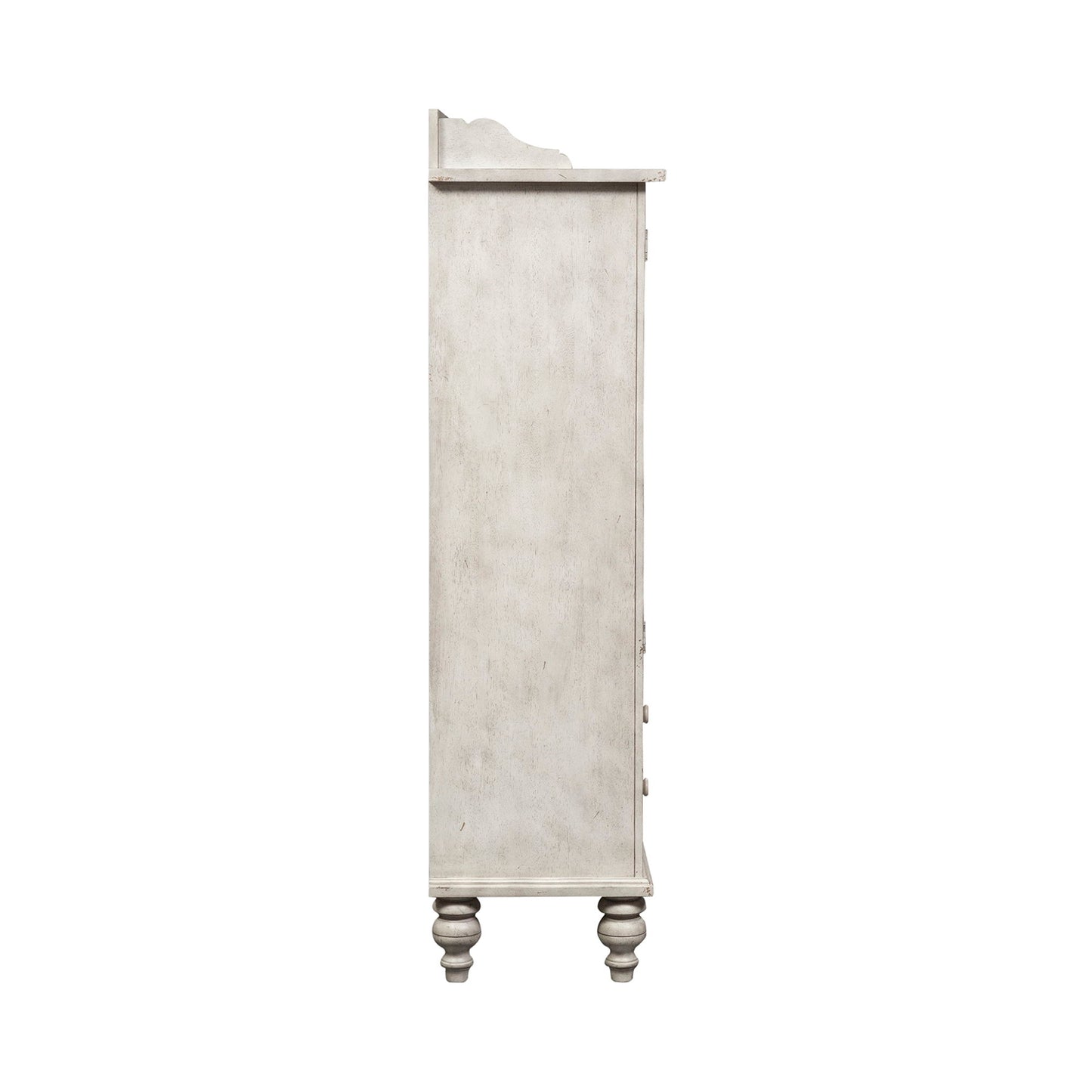 Whitney - Display Cabinet - Antique Linen / Weathered Gray