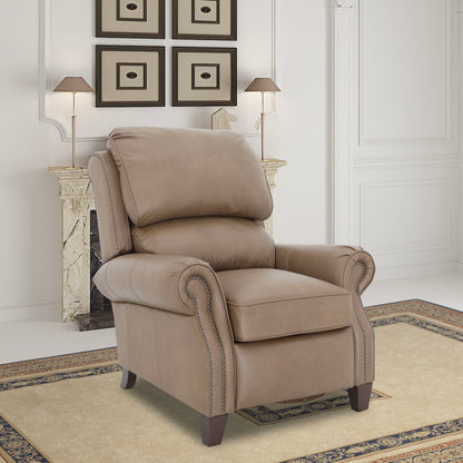 Churchill - Recliner Push Thru The Arm - Cashmere-Taupe