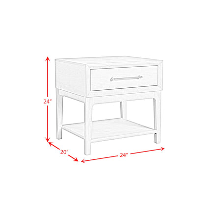 Westland - End Table - Almond