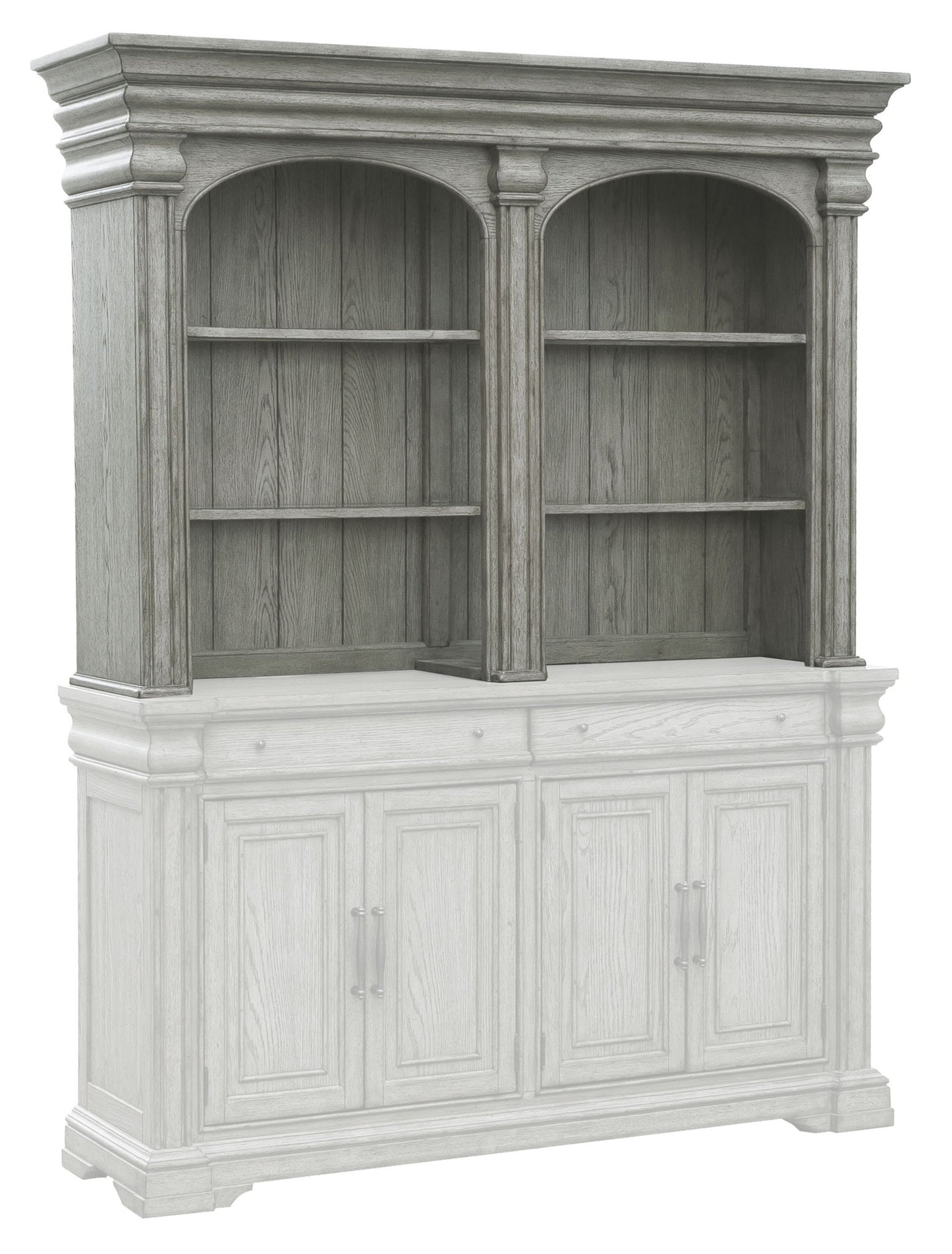 Madison Ridge - Server Hutch - Light Oak