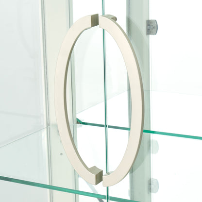 London Place - Display Cabinet - Creamy Pearl