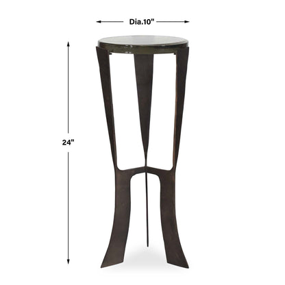 Renaud - Drink Table - Dark Bronze