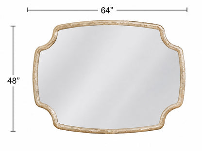Aura - Wall Mirror - Antique Silver
